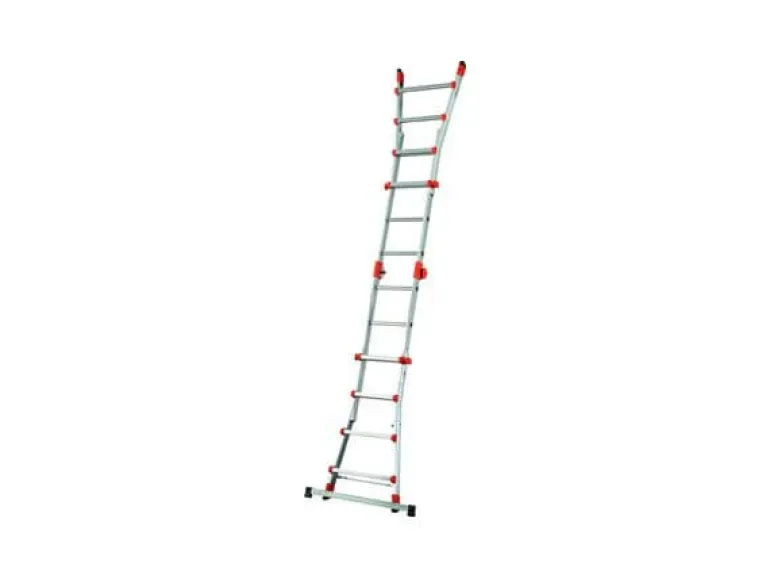 GIERRE Teleskopleiter Aluminium gebördelt 4x4 Stufen