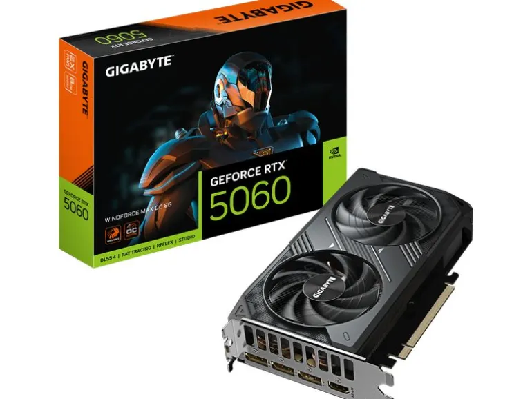 Gigabyte Grafikkarte GeForce RTX 5060 WINDFORCE MAX OC 8G
