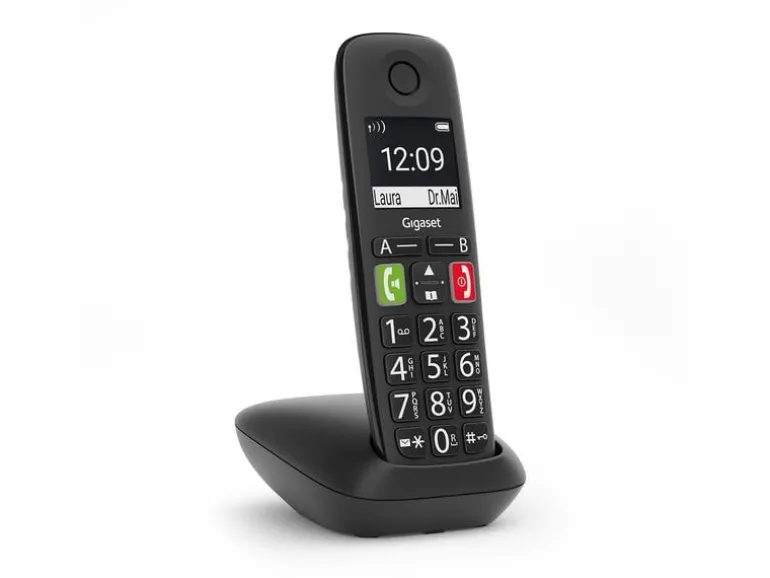 Gigaset Schnurlostelefon E290 Schwarz
