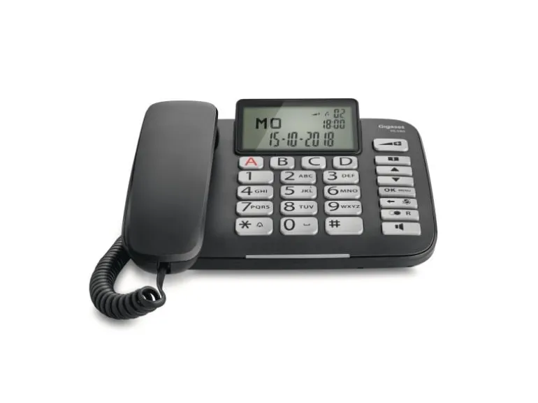 Gigaset Tischtelefon DL580 Schwarz