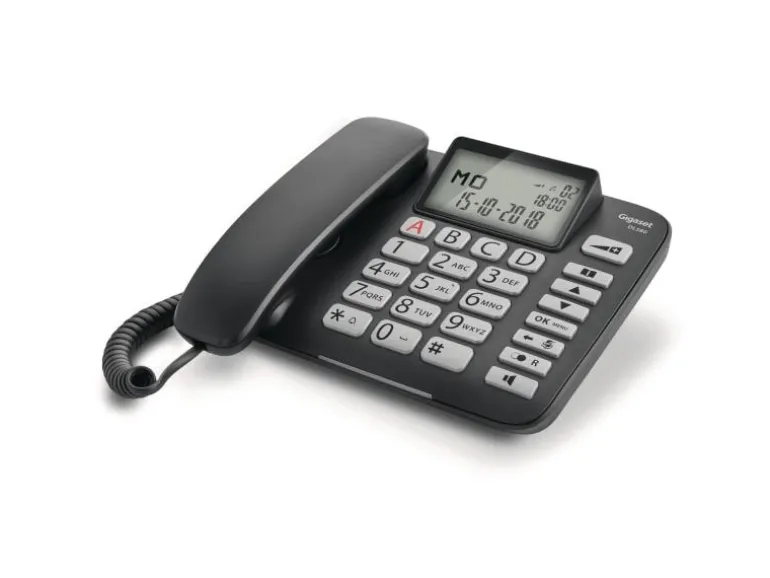 Gigaset Tischtelefon DL580 Schwarz