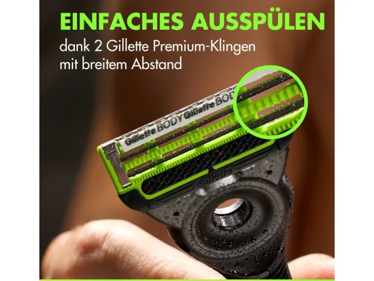 Gillette Body & Intimate Ersatzklingen 8 Stück