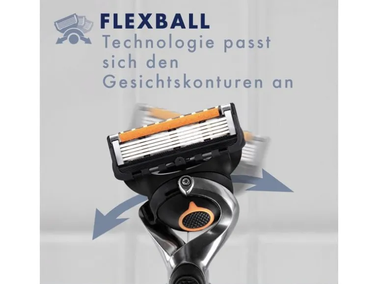 Gillette Herrenrasierer Gillette Fusion5 Proglide 10er + Handstück