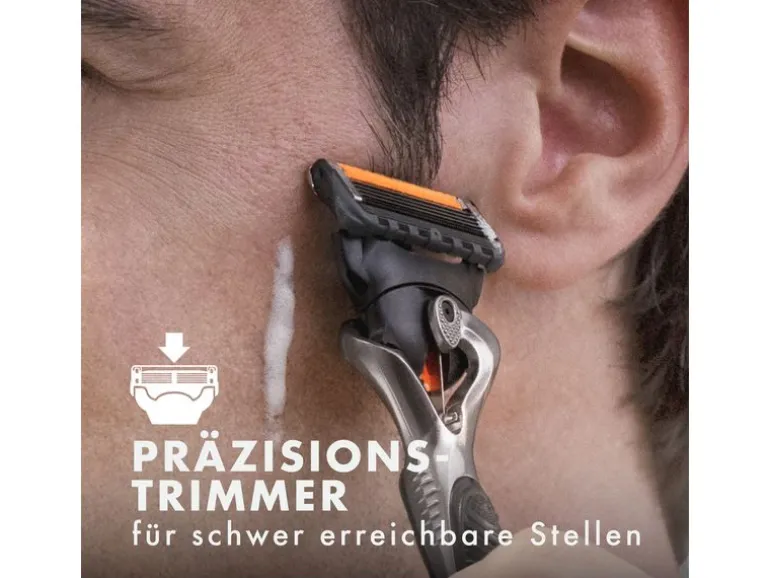 Gillette Herrenrasierer Gillette Fusion5 Proglide 10er + Handstück
