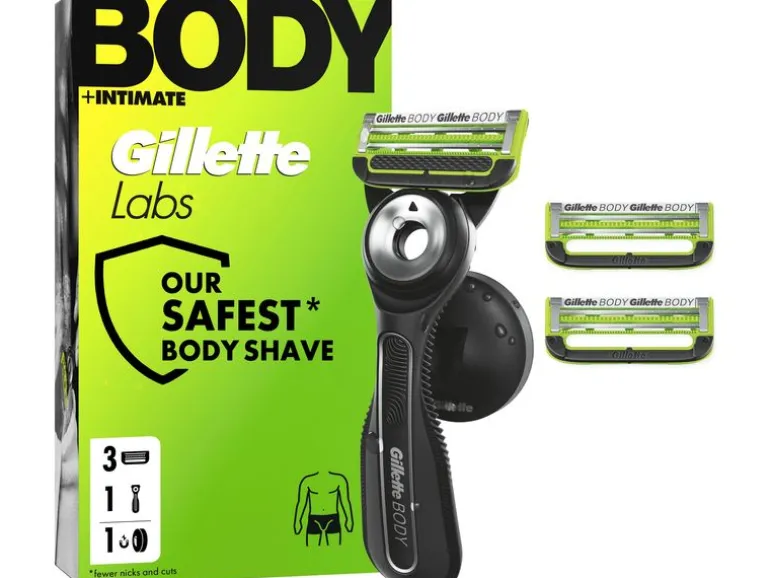 Gillette Rasierer Body + Intimate inkl. 3 Klingen