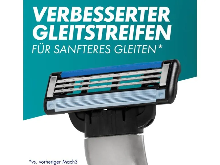 Gillette Rasierer Mach3 + 8 Klingen