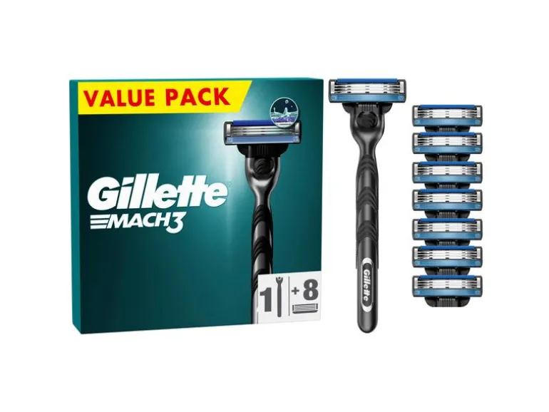 Gillette Rasierer Mach3 + 8 Klingen