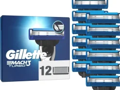 Gillette Rasierklingen Mach3 Turbo 12 Stück