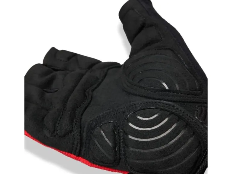Giro Strade Dure SuperGel Glove Gr. XL, Schwarz/Rot