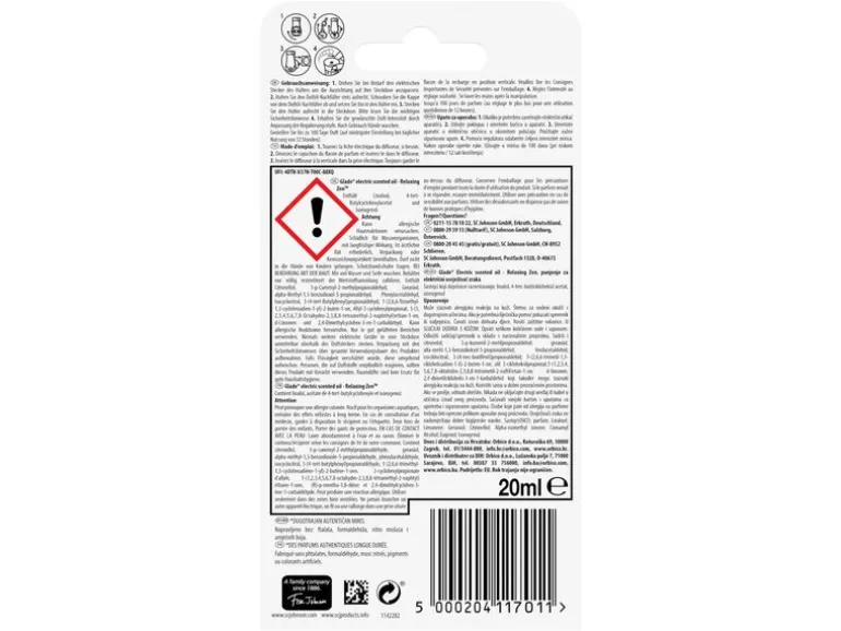 Glade Duftstecker Relaxing Zen 20 ml