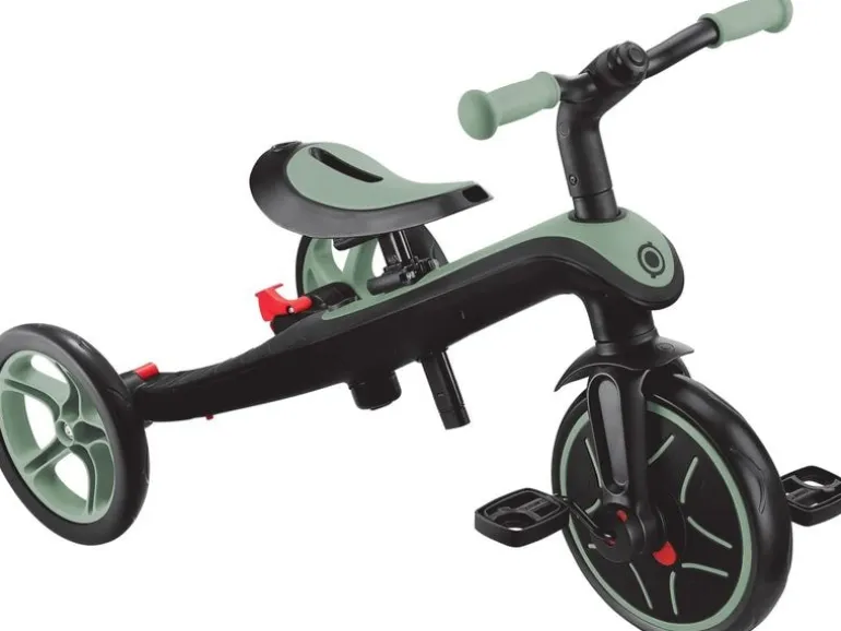 GLOBBER Explorer Trike 4 in 1 Entwicklungsfähiges Dreirad Grün
