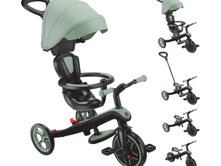 GLOBBER Explorer Trike 4 in 1 Entwicklungsfähiges Dreirad Grün