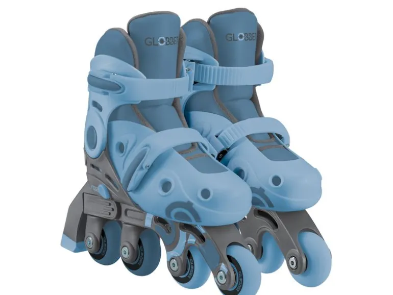 GLOBBER Inline-Skates 2 in 1 Gr. 30-33, Aschblau