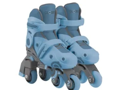 GLOBBER Inline-Skates 2 in 1 Gr. 30-33, Aschblau