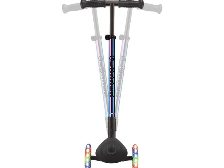 GLOBBER Primo Mini faltbar mit LED-Leuchträdern Neochrome