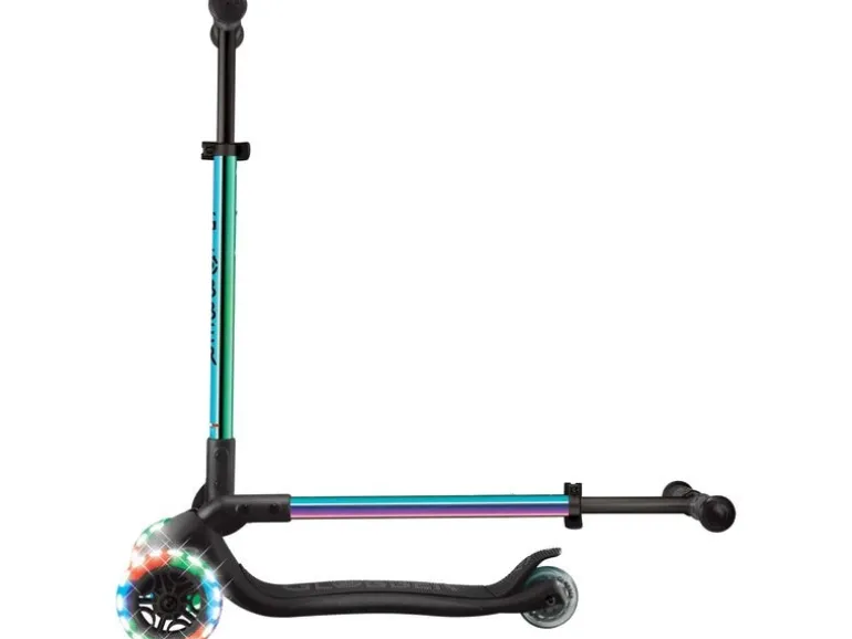 GLOBBER Primo Mini faltbar mit LED-Leuchträdern Neochrome