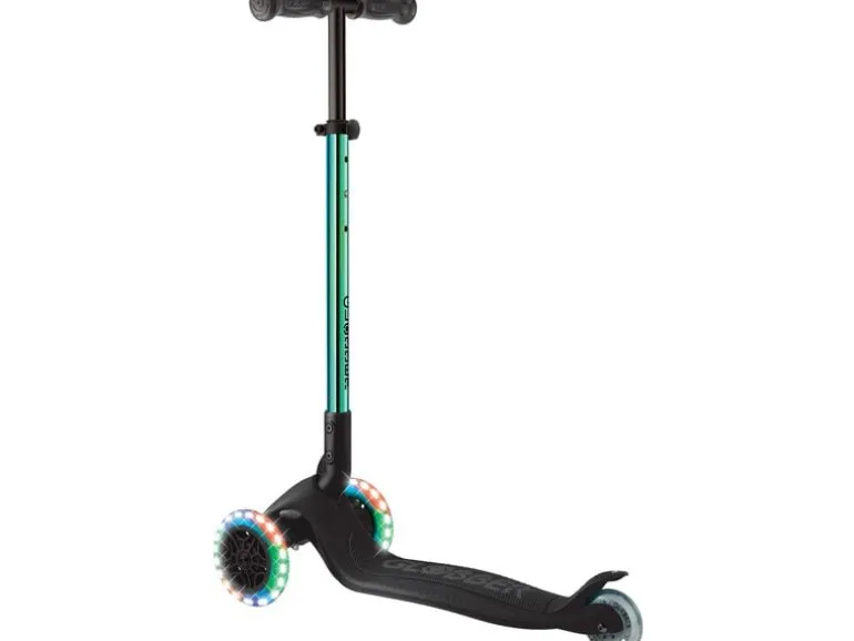 GLOBBER Primo Mini faltbar mit LED-Leuchträdern Neochrome