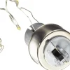 Glorex Lichterkette für Flaschen 10 cm, Silber