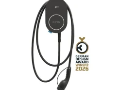 go-e Charger PRO CABLE 11 kW, 3-phasig, Typ 2, 6 m, Schwarz