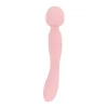 Good Vibes Only Doppelseitiger Wand Vibrator Soft Silicone Rosa Rosa