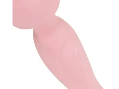 Good Vibes Only Doppelseitiger Wand Vibrator Soft Silicone Rosa Rosa