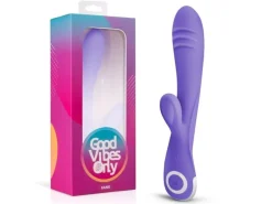 Good Vibes Only Fane Rabbit Vibrator Lila