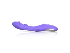Good Vibes Only Flax Vibrierender Dildo mit GPunktStimulator Lila