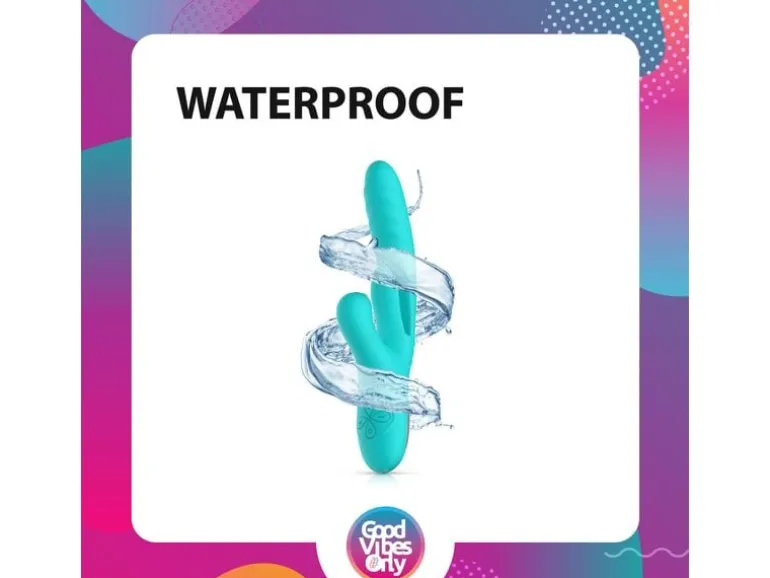 Good Vibes Only Lisa Stossender RabbitVibrator mit GPunktStimulator Türkis