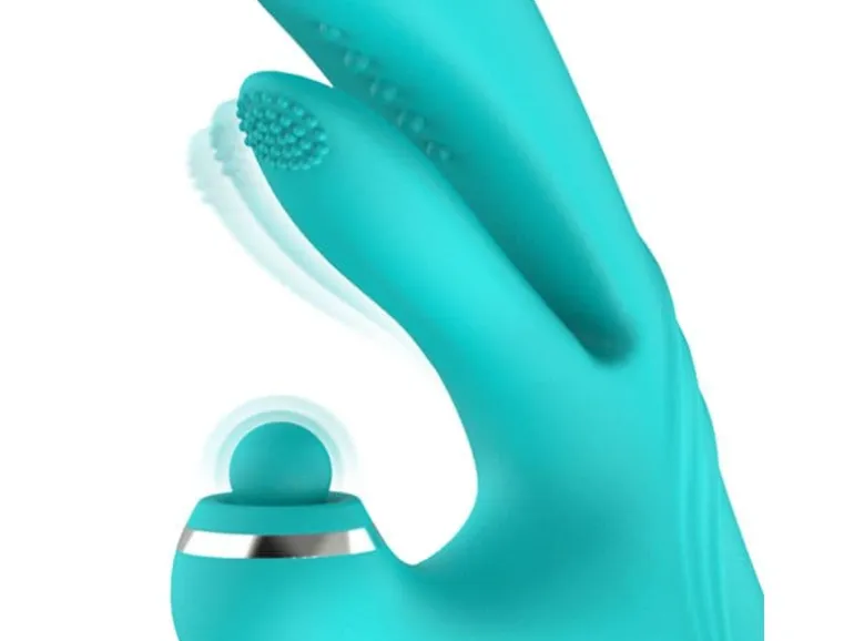 Good Vibes Only Lisa Stossender RabbitVibrator mit GPunktStimulator Türkis