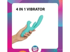 Good Vibes Only Lisa Stossender RabbitVibrator mit GPunktStimulator Türkis