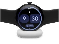 Google Pixel Watch 4 Charger Weiss