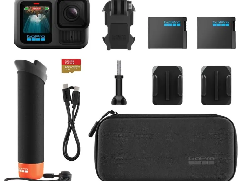 GoPro Actionkamera HERO13 Black Bundle mit Zubehör
