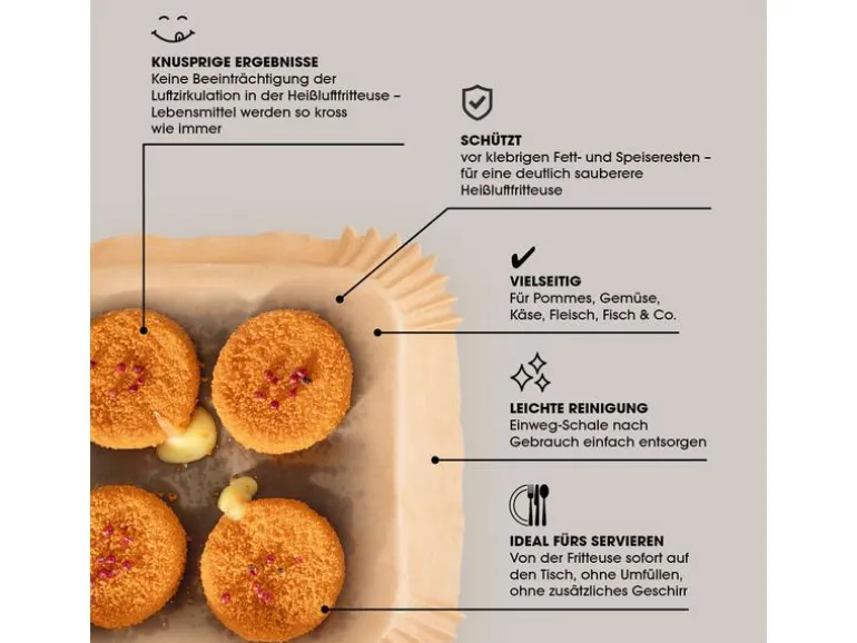 GOURMETmaxx Backpapier 100 Stück