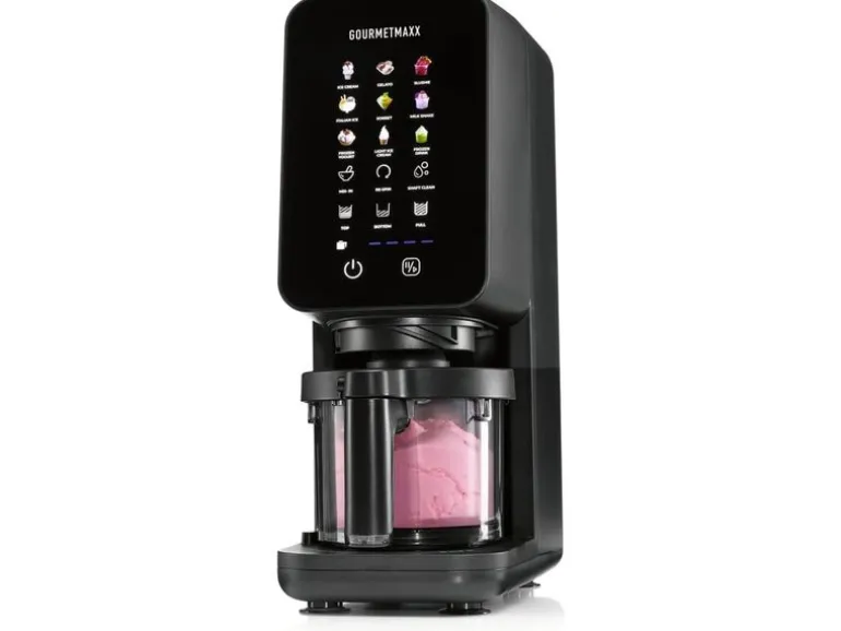 GOURMETmaxx Glacemaschine 0.86 l, Schwarz