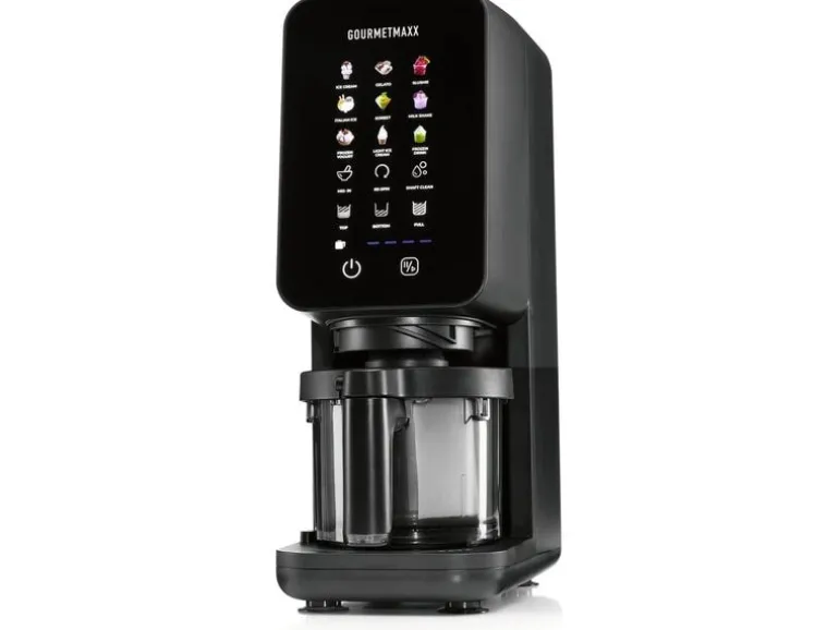 GOURMETmaxx Glacemaschine 0.86 l, Schwarz