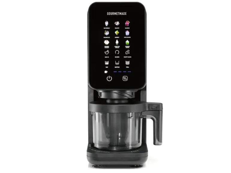 GOURMETmaxx Glacemaschine 0.86 l, Schwarz
