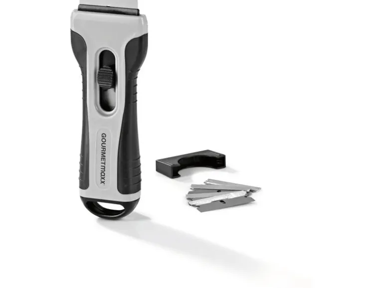 GOURMETmaxx Glaskeramikschaber 4 Ersatzklingen