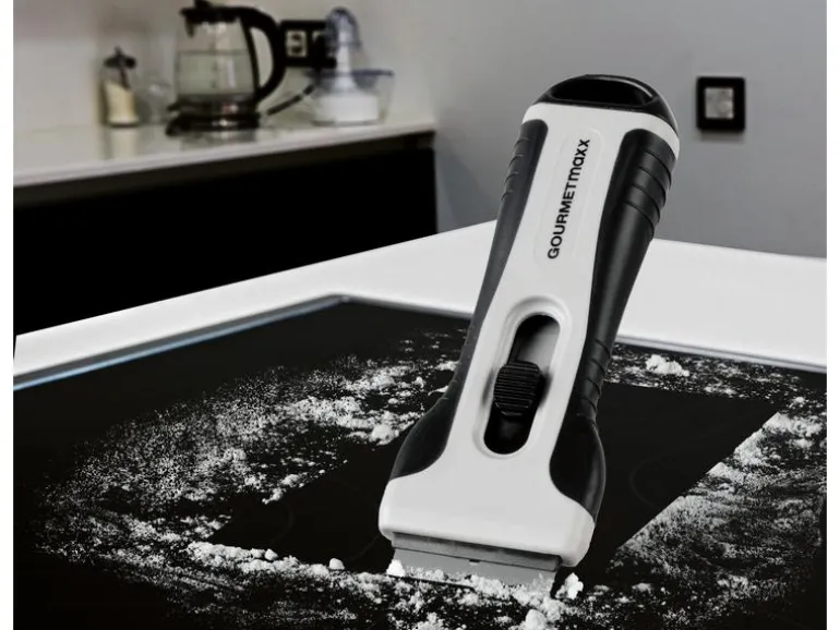 GOURMETmaxx Glaskeramikschaber 4 Ersatzklingen
