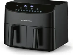 GOURMETmaxx Heissluft-Fritteuse 7 l, Schwarz