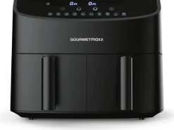 GOURMETmaxx Heissluft-Fritteuse 7 l, Schwarz