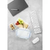 GOURMETmaxx Vorratsbehälter Klick-It 5.86 l, Blau/Transparent