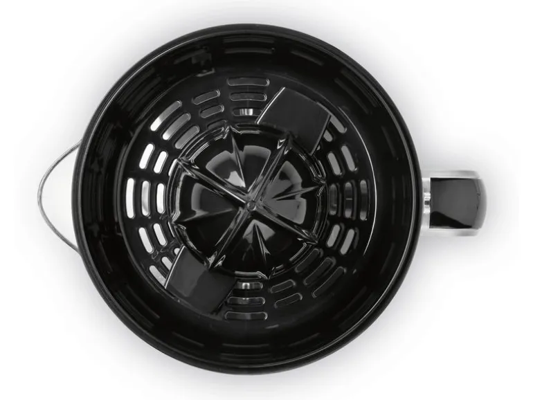 GOURMETmaxx Zitruspresse Schwarz/Silber