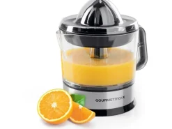 GOURMETmaxx Zitruspresse Schwarz/Silber