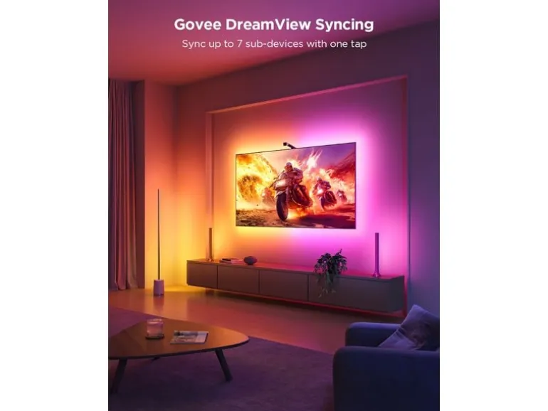 Govee Envisual TV Backlight T3, 55"-65", RGBICW, WiFi, BT