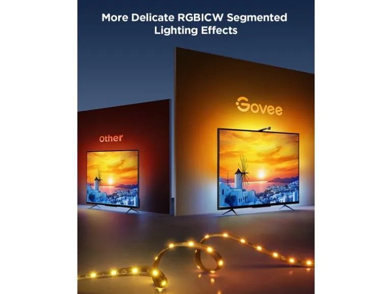 Govee Envisual TV Backlight T3, 55"-65", RGBICW, WiFi, BT