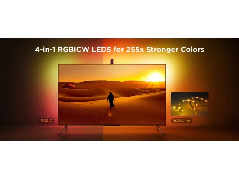Govee Envisual TV Backlight T3, 55"-65", RGBICW, WiFi, BT
