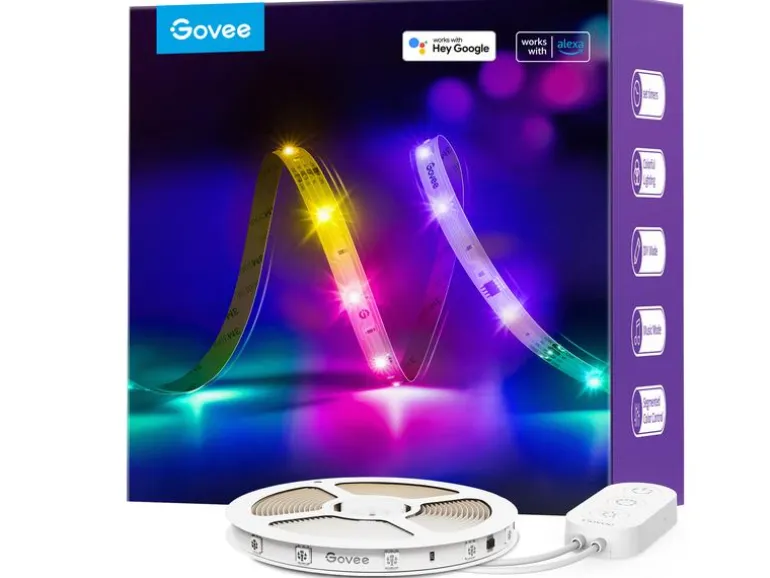 Govee LED Stripe Basic, 5 m, RGBIC, Wi-Fi + Bluetooth