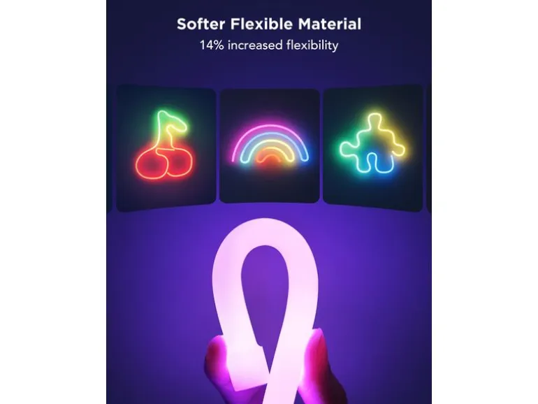 Govee LED Stripe Neon, Weiss, 5 m, RGBIC, Matter