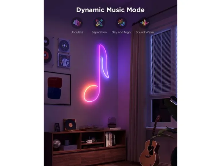 Govee LED Stripe Neon, Weiss, 5 m, RGBIC, Matter