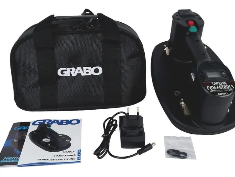 GRABO Elektrischer Vakuumheber Kunststoff Schwarz 120 kg
